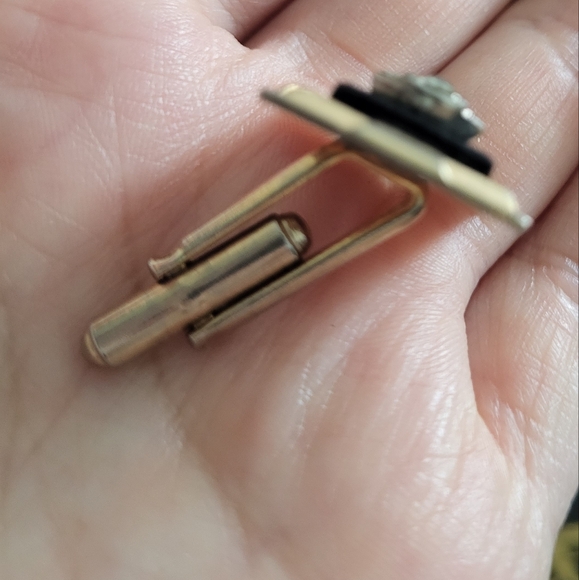 🌟Gem cuff links vintage 2 plus one fish cuff link - Picture 7 of 8